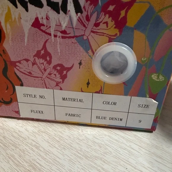 Jeffrey Campbell Jeffrey Campbell Women's Fluxx Sandal denim heel - Picture 6 of 8